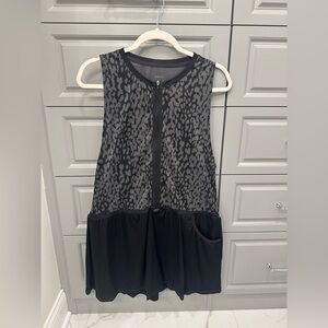 Varley Lagoda Dress size L Black tennis athleisure pickleball